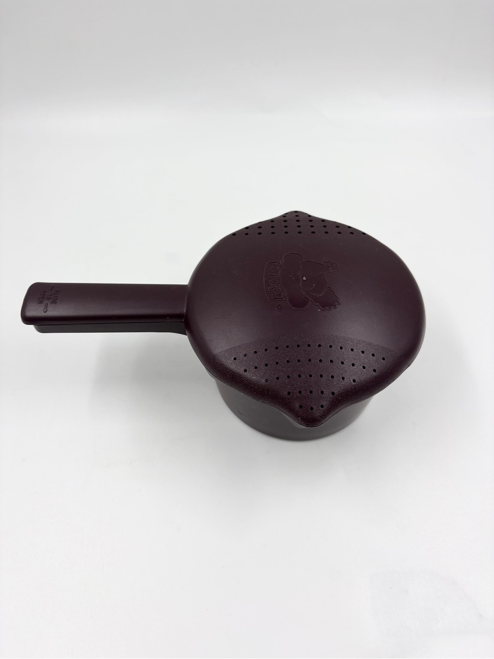 VTG Pampered Chef 4 Cup Small Micro Cooker & Strainer 1 Quart #2776